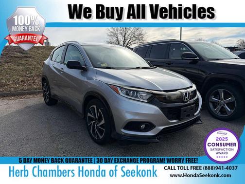 Lunar Silver 2019 Honda HR-V Sport