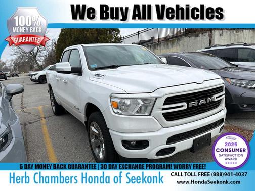 Bright White Clearcoat 2020 RAM 1500 Big Horn/Lone Star