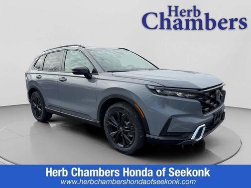 Urban Gray Pearl 2026 Honda CR-V Hybrid Sport Touring AWD