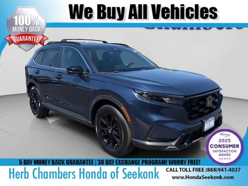 Canyon River Blue 2024 Honda CR-V Hybrid Sport AWD