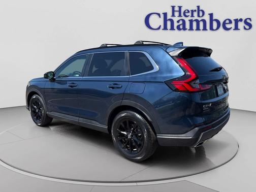 Canyon River Blue 2024 Honda CR-V Hybrid Sport AWD