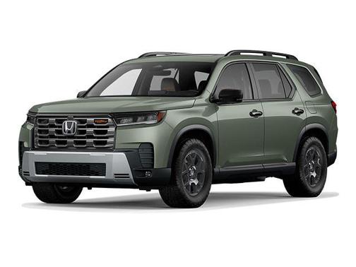 Ash Green Metallic 2026 Honda Pilot TrailSport