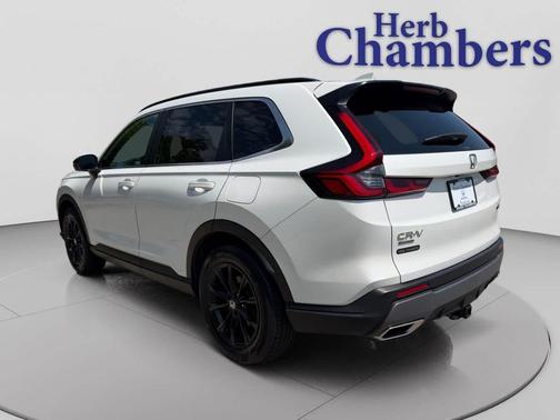 Platinum White Pearl 2023 Honda CR-V Hybrid Sport AWD