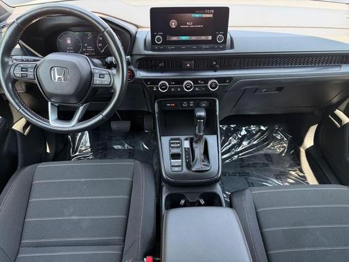 Platinum White Pearl 2023 Honda CR-V Hybrid Sport AWD