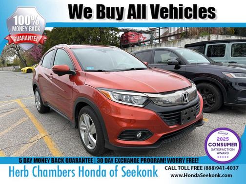 Orangeburst Metallic 2019 Honda HR-V EX-L