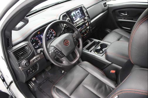 Glacier White 2023 Nissan Titan PRO-4X