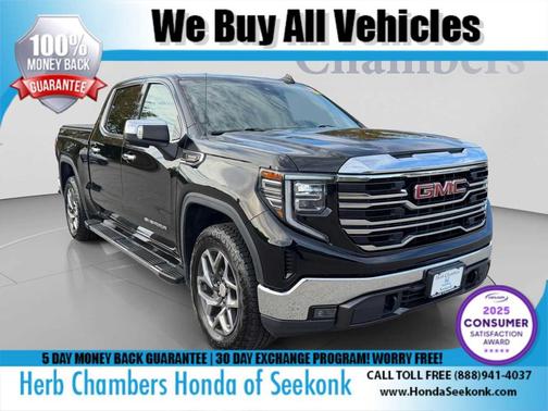 Onyx Black 2023 GMC Sierra 1500 SLT