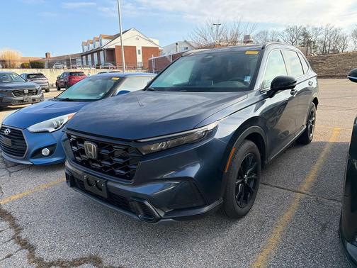 Canyon River Blue 2024 Honda CR-V Hybrid Sport AWD