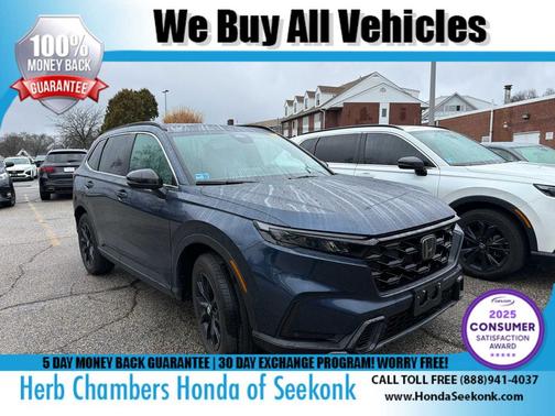 Canyon River Blue 2024 Honda CR-V Hybrid Sport AWD