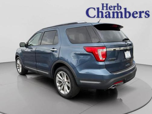 Blue Metallic 2018 Ford Explorer Limited