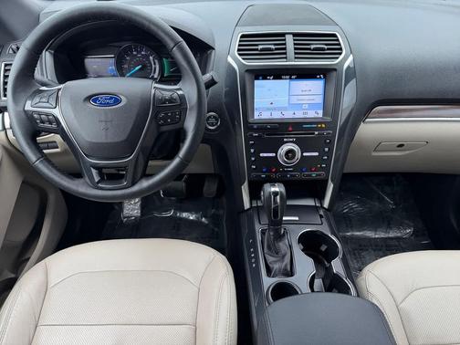 Blue Metallic 2018 Ford Explorer Limited