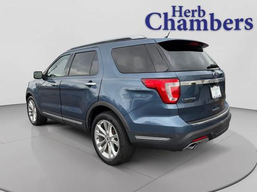Blue Metallic 2018 Ford Explorer Limited