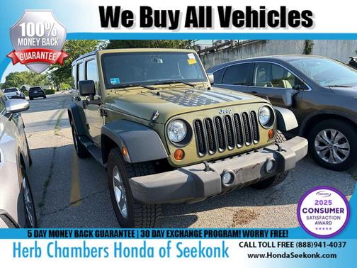 Commando Green 2013 Jeep Wrangler Unlimited Sport