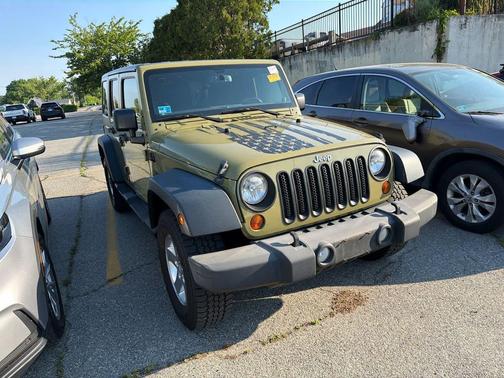 Commando Green 2013 Jeep Wrangler Unlimited Sport