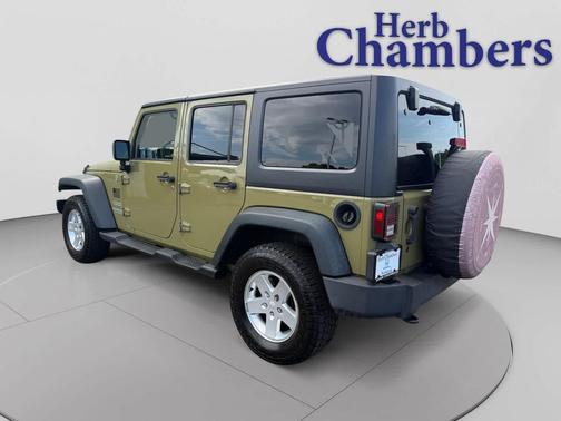 Commando Green 2013 Jeep Wrangler Unlimited Sport