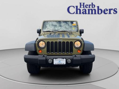 Commando Green 2013 Jeep Wrangler Unlimited Sport