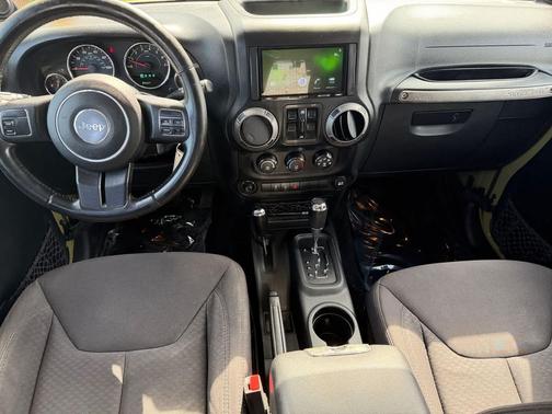 Commando Green 2013 Jeep Wrangler Unlimited Sport