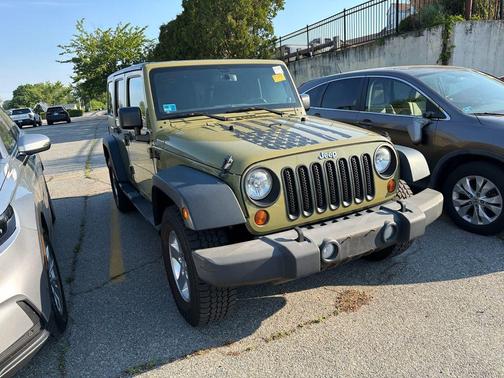 Commando Green 2013 Jeep Wrangler Unlimited Sport