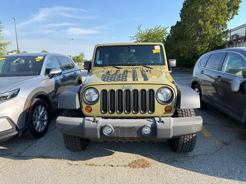 Commando Green 2013 Jeep Wrangler Unlimited Sport