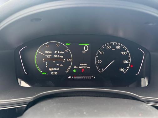 Meteorite Gray Metallic 2026 Honda Civic Hybrid Sport