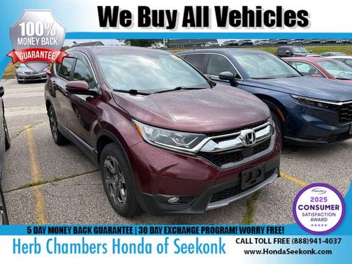 Basque Red Pearl II 2019 Honda CR-V EX-L