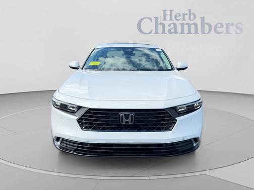 Platinum White Pearl 2026 Honda Accord Hybrid Touring