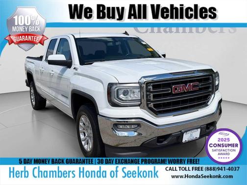 Summit White 2019 GMC Sierra 1500 SLE