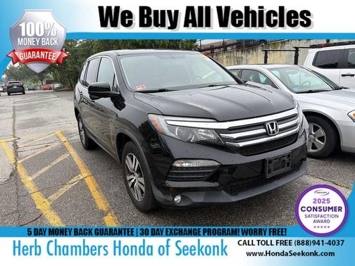 Black 2017 Honda Pilot EX-L