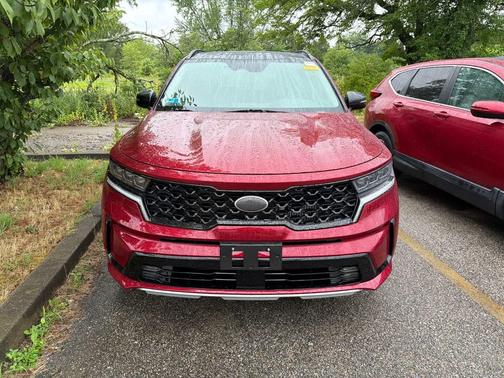 Passion Red Tintcoat 2021 Kia Sorento SX