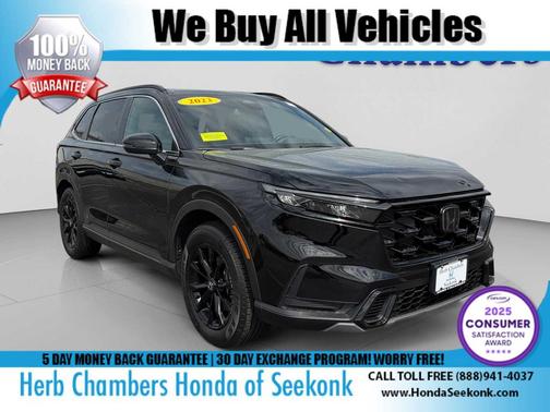 Crystal Black Pearl 2023 Honda CR-V Hybrid Sport AWD