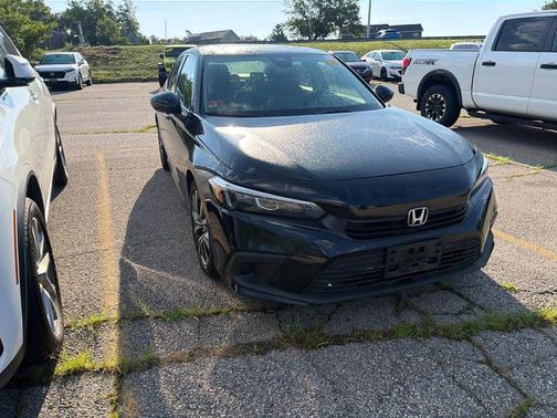 Crystal Black Pearl 2022 Honda Civic EX