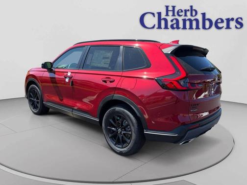 Radiant Red Metallic 2026 Honda CR-V Hybrid Sport-L AWD