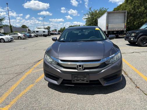Modern Steel Metallic 2016 Honda Civic LX