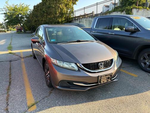 GRAY 2015 Honda Civic EX