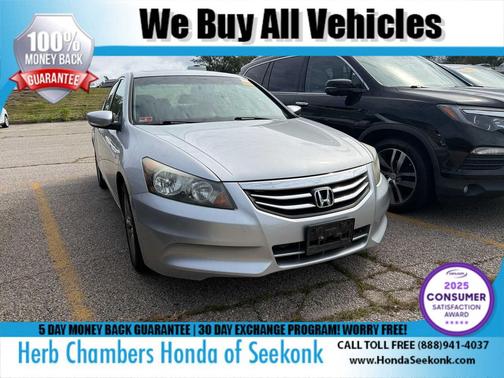 Alabaster Silver Metallic 2012 Honda Accord EX