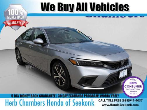 Lunar Silver 2023 Honda Civic LX