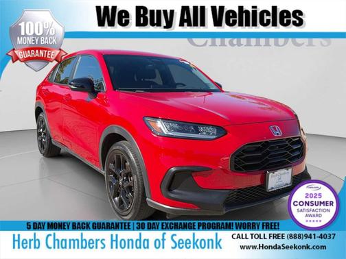 Milano Red 2024 Honda HR-V AWD Sport