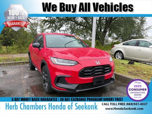 Milano Red 2024 Honda HR-V AWD Sport