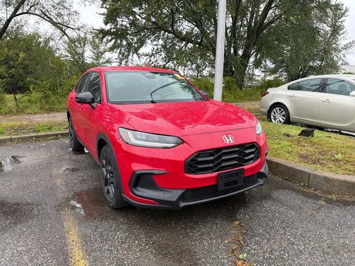 Milano Red 2024 Honda HR-V AWD Sport