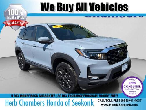 Sonic Gray Pearl 2023 Honda Passport AWD EX-L