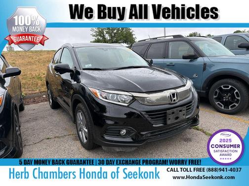 Crystal Black Pearl 2019 Honda HR-V EX-L