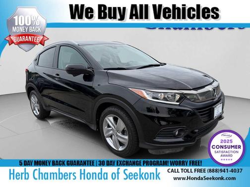 Crystal Black Pearl 2019 Honda HR-V EX-L