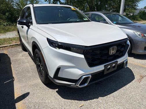 Platinum White Pearl 2024 Honda CR-V Hybrid Sport Touring AWD