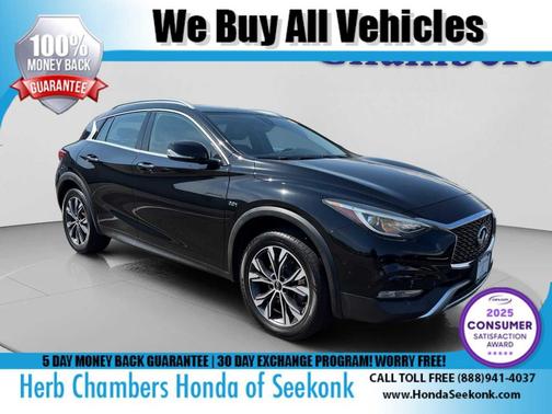 Black Obsidian 2018 INFINITI QX30 Premium