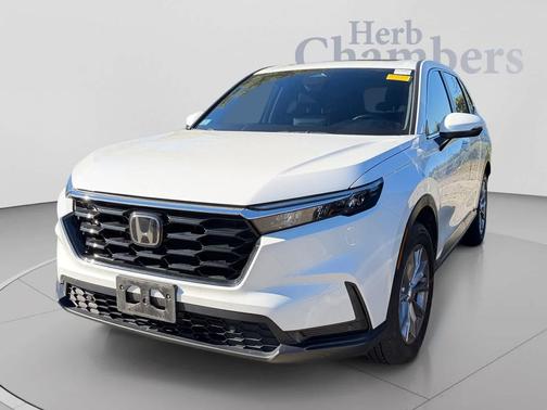 Platinum White Pearl 2025 Honda CR-V EX-L AWD