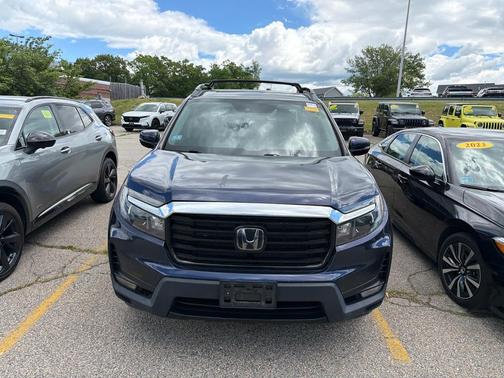 Obsidian Blue Pearl 2023 Honda Ridgeline RTL-E