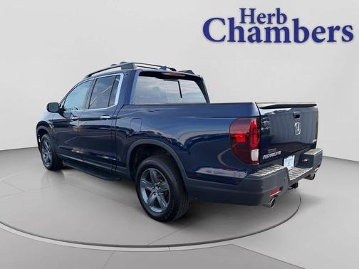 Obsidian Blue Pearl 2023 Honda Ridgeline RTL-E