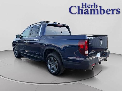 Obsidian Blue Pearl 2023 Honda Ridgeline RTL-E