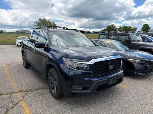 Obsidian Blue Pearl 2023 Honda Ridgeline RTL-E