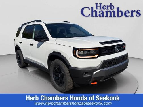 Platinum White Pearl 2026 Honda Passport AWD TrailSport Elite